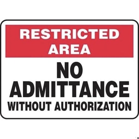 Accuform Traffic Cone Top Warning Sign FBC770